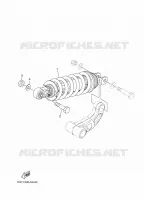 REAR SHOCK ABSORBER for Yamaha TRACER 2018