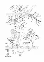 STAND / FOOTREST for Yamaha TRACER 2018