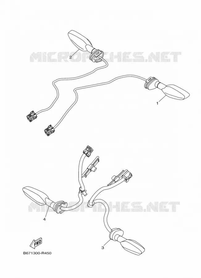 INDICATOR Yamaha MOTO 1000 2018 MT  MTN1000