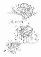 CRANKCASE for Yamaha MT 2018