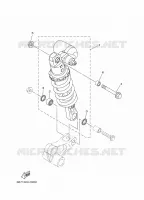 REAR SHOCK ABSORBER for Yamaha MT 2018