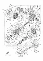 FINAL DRIVE SHAFT / GEAR COUPLING for Yamaha KODIAK 2018