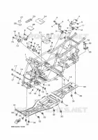 FRAME for Yamaha KODIAK 2018