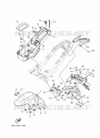 FENDER for Yamaha MT 35KW 2018
