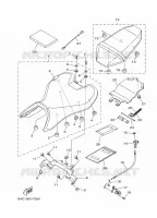 SEAT for Yamaha MT 35KW 2018