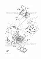 CYLINDER HEAD  for Yamaha MT 35KW 2018