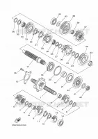 TRANSMISSION for Yamaha MT 35KW 2018