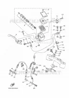 FRONT MASTER CYLINDER for Yamaha MT 35KW 2018