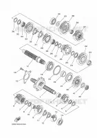 TRANSMISSION for Yamaha MT 35KW 2018