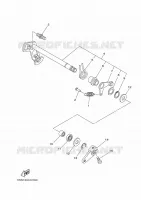 GEAR SHIFT SHAFT / LEVER for Yamaha MT 35KW 2018