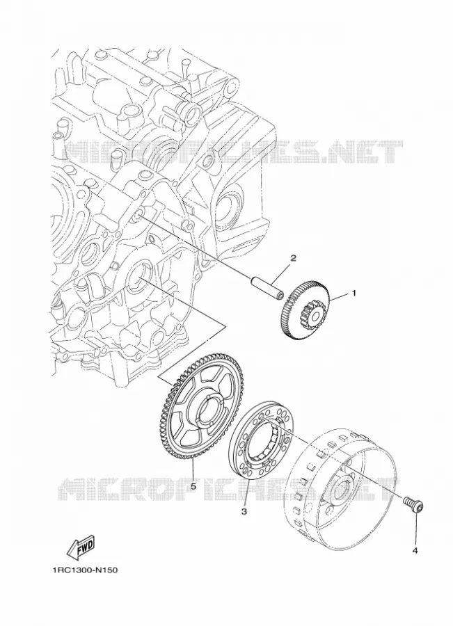 STARTER MOTOR Yamaha MOTO 900 2018 XSR  MTM850