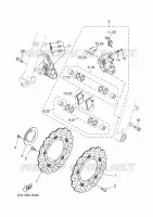 FRONT BRAKE CALIPER for Yamaha TRACER 2018