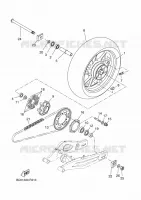 REAR WHEEL for Yamaha TRACER 2018