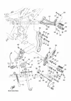 STAND / FOOTREST for Yamaha TRACER 2018