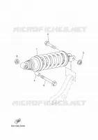 REAR SHOCK ABSORBER for Yamaha TRACER 2018
