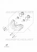HEADLIGHT for Yamaha TRACER 35KW 2018