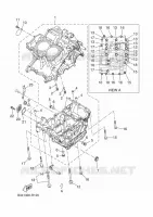 CRANKCASE for Yamaha TRACER 35KW 2018