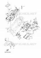 FENDER for Yamaha TRACER 35KW 2018