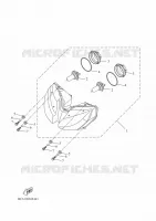 HEADLIGHT for Yamaha TRACER 35KW 2018