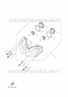HEADLIGHT for Yamaha TRACER 35KW 2018