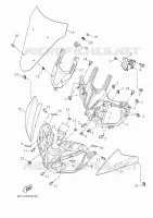 COWLING 1 for Yamaha TRACER 35KW 2018