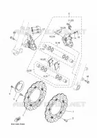 FRONT BRAKE CALIPER for Yamaha TRACER 35KW 2018