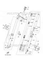 FRONT FORK for Yamaha TRACER 35KW 2018