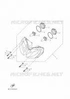 HEADLIGHT for Yamaha TRACER 35KW 2018