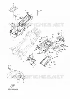 FENDER for Yamaha TRACER 35KW 2018