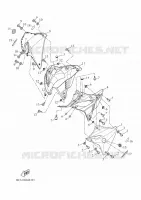 COWLING 2 for Yamaha TRACER 35KW 2018