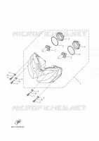 HEADLIGHT for Yamaha TRACER 35KW 2018