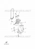 OIL PUMP for Yamaha TRACER 35KW 2018