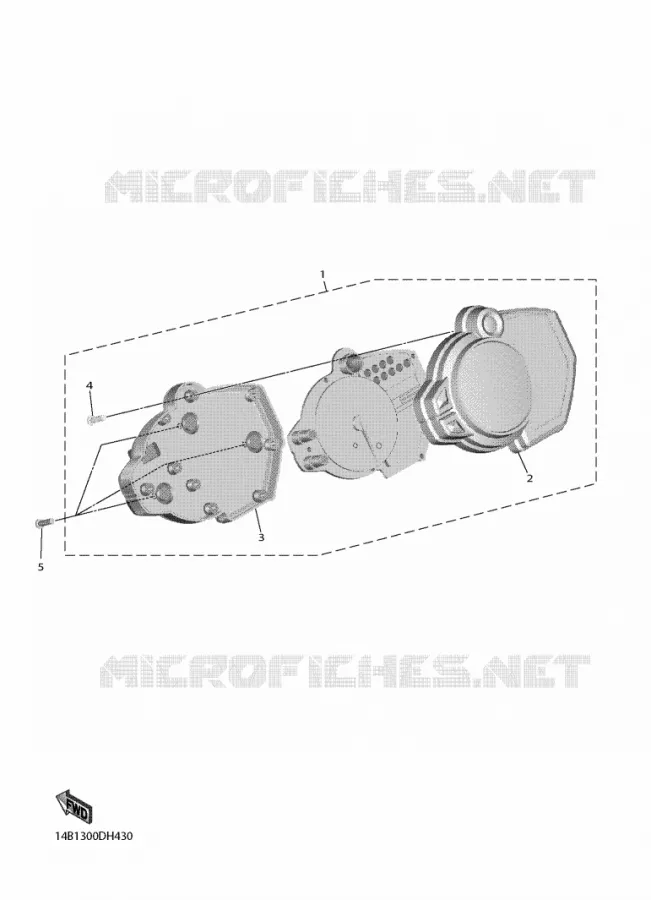 SPEEDOMETER Yamaha MOTO 600 2018 R6  YZF600