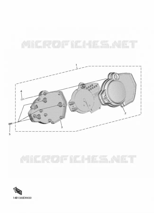 SPEEDOMETER Yamaha MOTO 600 2018 R6  YZF600