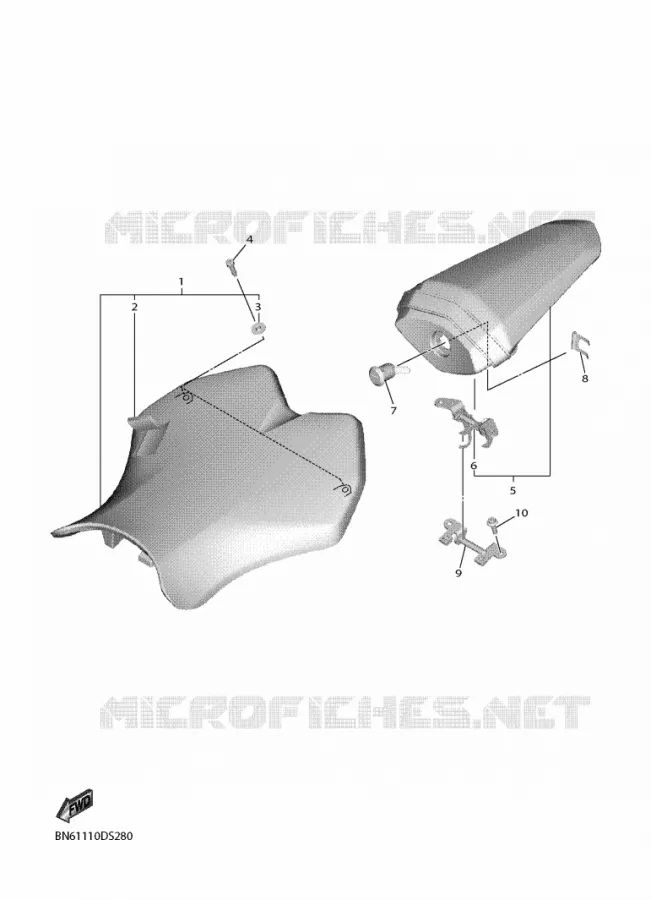 SEAT Yamaha MOTO 600 2018 R6  YZF600