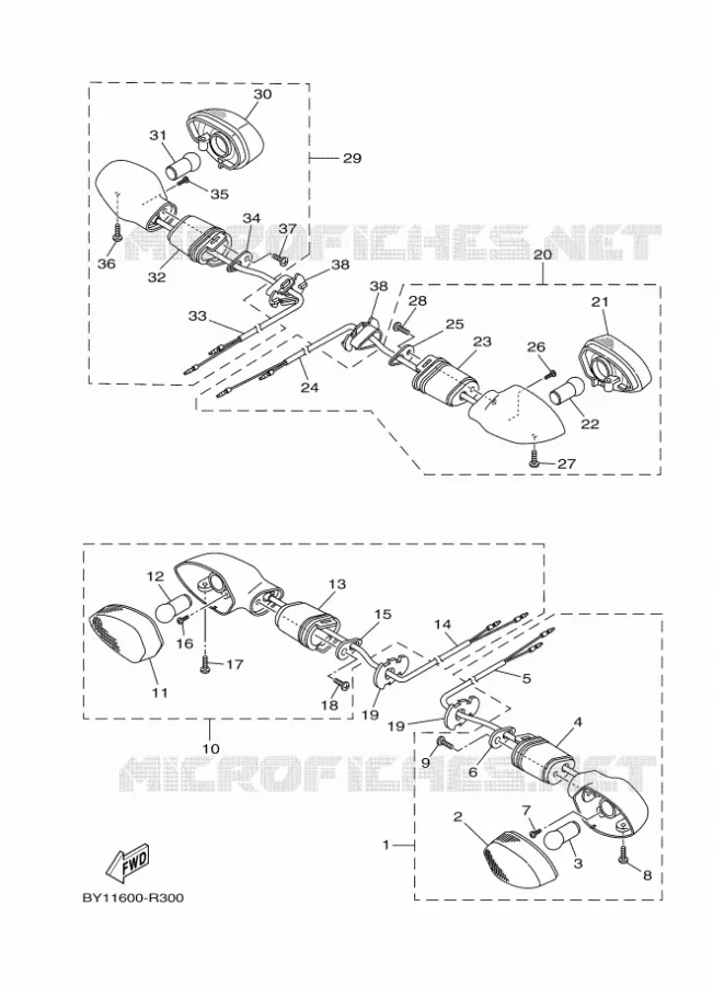 INDICATOR Yamaha MOTO 110 2018 CRUX  YD110-1