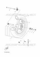 FRONT WHEEL for Yamaha AEROX 4 2018