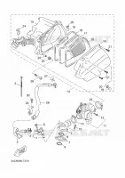 INTAKE for Yamaha AEROX 4 2018