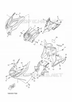 LEG SHIELD for Yamaha AEROX 4 2018