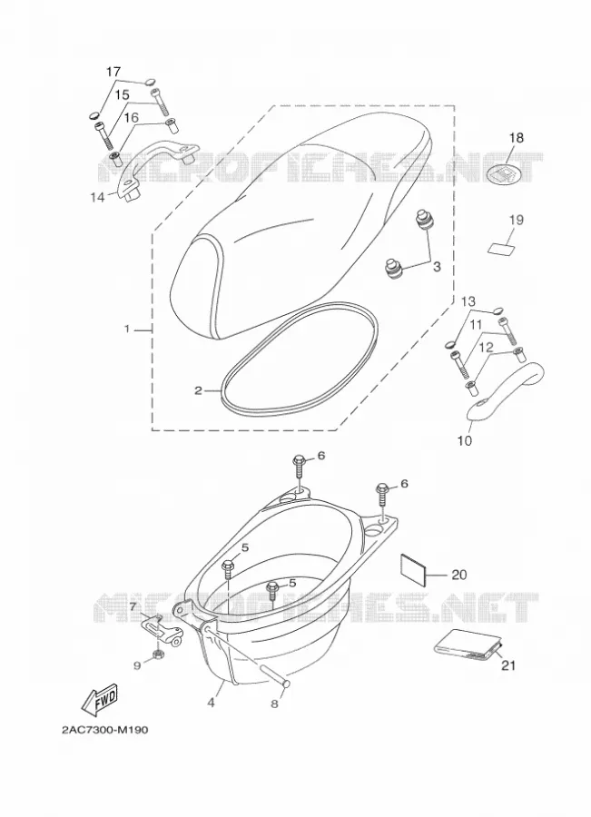 SEAT Yamaha SCOOTER 50 2018 NEOS 4  YN50F