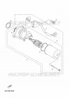 STARTER MOTOR for Yamaha NEOS 4 UBS 2018