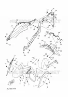 FENDER for Yamaha XMAX 2018