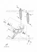 SWINGARM / SHOCK ABSORBER for Yamaha XMAX 2018