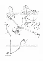 HANDLEBAR & CABLES for Yamaha TRICITY 2018
