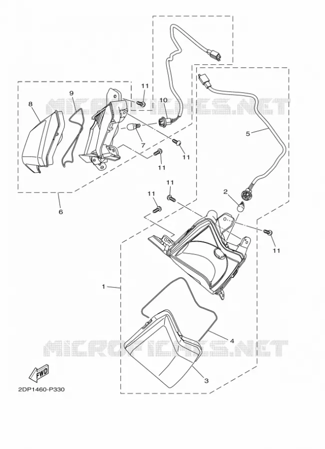 INDICATOR 1 Yamaha SCOOTER 125 2018 MBK OCITO  GPD125-A