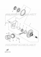 CRANKSHAFT / PISTON for Yamaha DELIGHT 2018