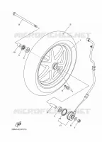 FRONT WHEEL for Yamaha MBK DELIGHT 2018