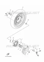 REAR WHEEL for Yamaha MBK DELIGHT 2018