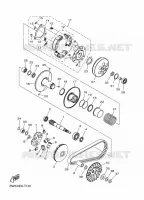 STARTER CLUTCH for Yamaha MBK DELIGHT 2018