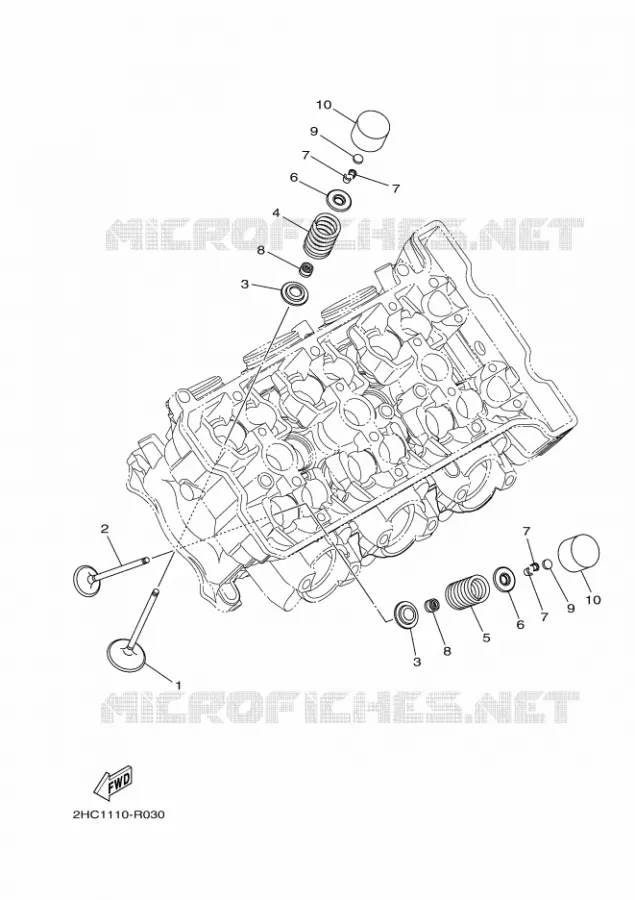 VALVE Yamaha SIDE BY SIDE 1000 2018 YXZ  YXZ10YMXJ